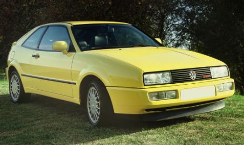 Volkswagen Corrado G60. Vista Frontal.