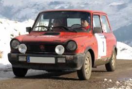 Autobianchi A-112 Abarth ganador del VI Rally de Lierganes.