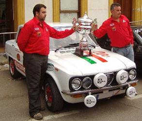 Juan Carlos Moreno y Alvaro Ortega (Alfa-Romeo Guilia)