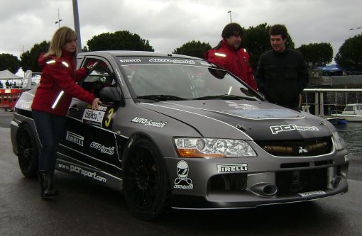 Jon Davoz en el RallySprint Hondarribia 2014
